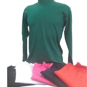 Blusa básica de algodão com elastano - DIVERSAS CORES - Adulto e Infantil